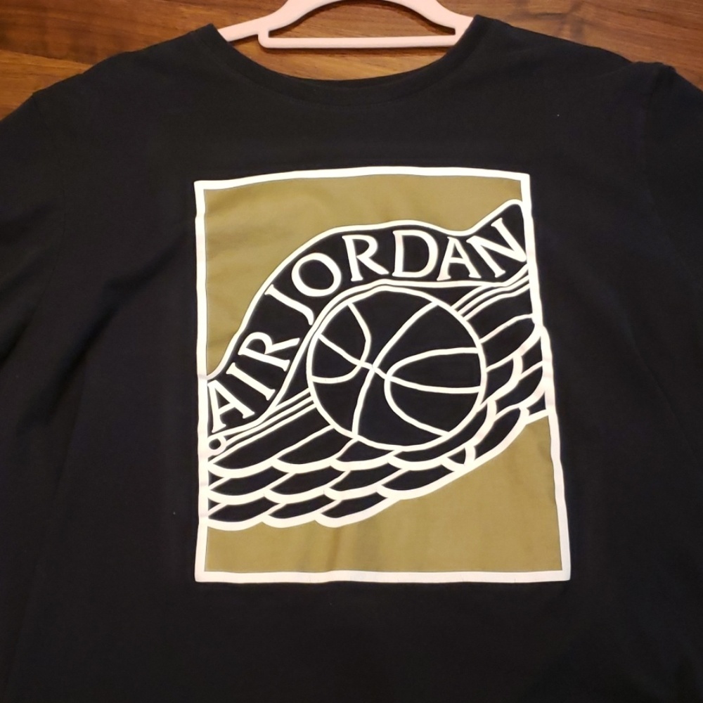 Nike Air Jordan Tshirt - Retro - Mens XL-Black